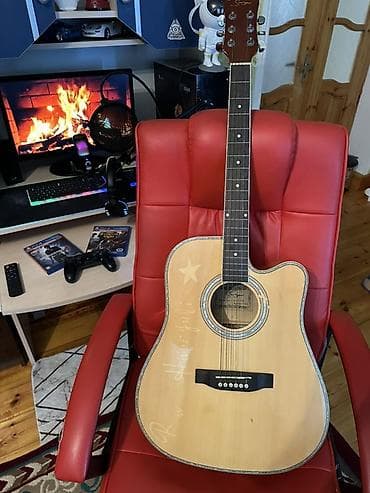 gitara cantasi: Akustik gitara, 6 sim — 1