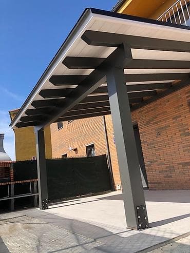 Metal-karkaslı loft perqola və terrasa üst örtüyü – layihələndirmə və — 4