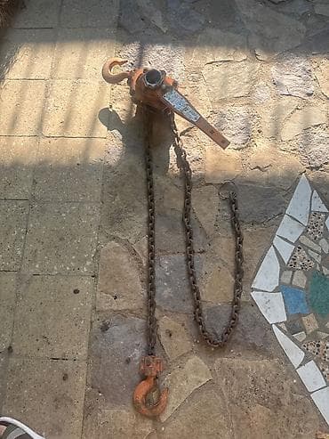 kabel yeri acan: Zəncirli lever tipli qaldırıcı (tirfor/lever hoist) - Mexaniki qolu — 3
