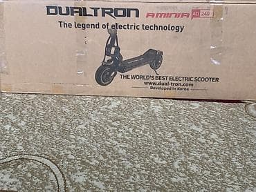 Охота и рыбалка: Dualtron Aminia AD 240 elektrik skuteri Xüsusiyyətlər: - Şəhərdaxili — 1