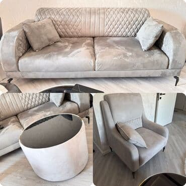 TehDivan kreslo pufikle bir yerde. 550azn. Divan bazasi