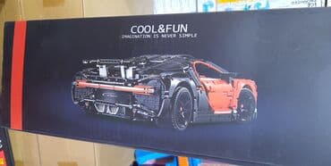 lego konstruktor: Lego Konstruktor "Bugatti Chiron" 🔹Ölkə daxili pulsuz çatdırılma 📦 🔹İç — 10