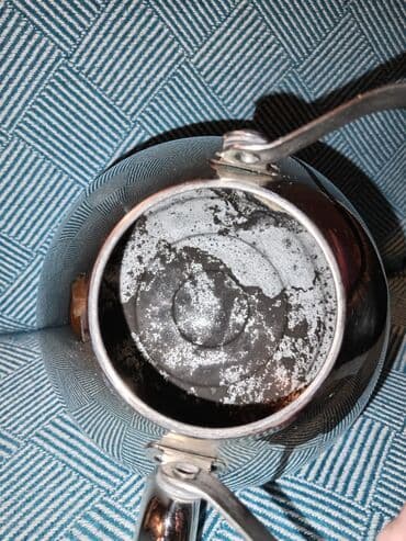 caynik sekilleri: Yeni, rəng - Gümüşü, Çaydan, Nikel, 2 l, SSRİ — 6