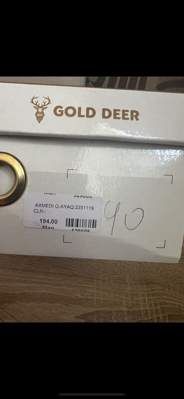 tek qas sepler: Ölçü: 40, rəng - Ağ, Yeni — 4