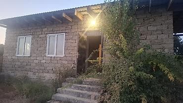 heyet evi: 3 otaqlı, 8 kv. m, Təmirsiz — 6