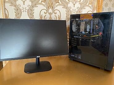 Gaming PC + 2E 165 Hz Monitor Satılır Kompüter: Intel Core i3-12100F