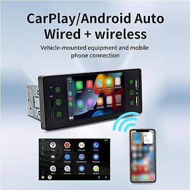 iwiq: 1 DIN IPS Sensor Ekranlı Multimedia Maqnitola – Wireless CarPlay & — 4