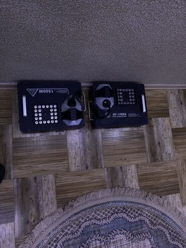 Lampalar: DJ duman generatoru dəsti - Model: DF-1500A - Güc: 1500W - LED — 1