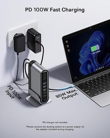 USB HUB Baseus UnionJoy 17-in-1 Xüsusiyyətlər: Brend: Baseus Tip:	USB — 2