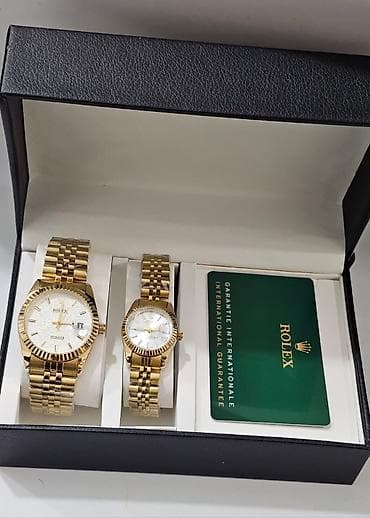 aksesuar qutusu: Yeni, Klassik Saat dəsti, rəng - Gümüşü — 1