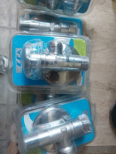 şu baki: E.C.A. künc kranı (vanası) – paketlənmiş. tep teze orginal satisda 10 — 2