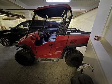 текер: Off-road UTV (yanbayan) – qırmızı rəng, 4x4 - Güclü off-road — 7