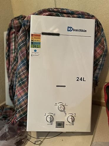 Su qızdırıcı kranlar: Pitiminutka Demir dokum, 24 l/dəq, İşlənmiş, Ünvandan götürmə — 2