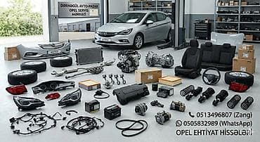 Opel Astra üçün ehtiyat hissələri və aksesuarlar - Kuzov detalları