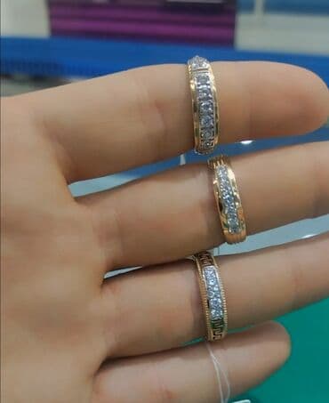 tək qaş qızıl uzuklər: Üzük, Sarı qızıl — 1