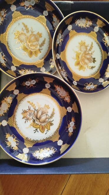 набор ключей купить: Nəlbəkilər, 6 ədədli dəst, rəng - Göy, Farfor, Çexiya — 1