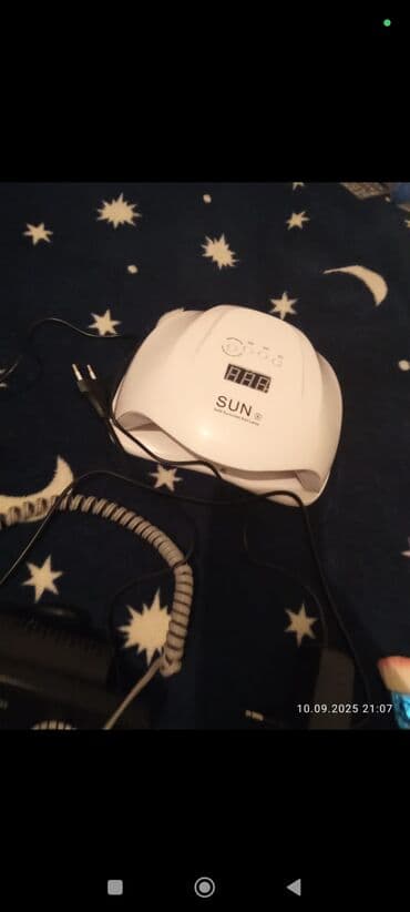 лампа для маникюра: Manikür üçün peşəkar avadanlıq dəsti. Komplekt: - Masaüstü — 8