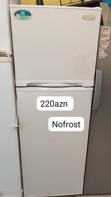 no frost soyuducu qiymetleri: 2 qapılı Daewoo Soyuducu Satılır, rəng - Ağ — 1