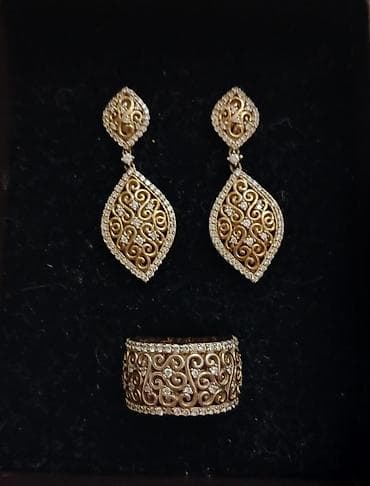 van cleef sirga: Gümüş, 925 Əyar — 2