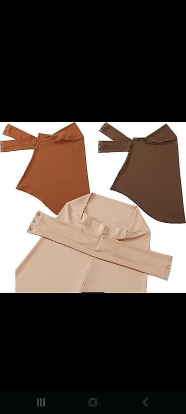 Hicab: 4 metr hicab – dükan bağlanır - Model: Praktik, başı tam örtən hazır — 2