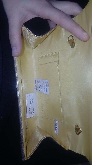 bijuteryalar: Zərif axşam klatçı – kristal daşlarla tam örtülü - Forma: düzbucaqlı — 7