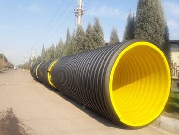 pe borular: Kanalizasiya üçün Yeni Plastik Sənayə trubası, Pulsuz çatdırılma, Ödənişli çatdırılma, Pulsuz quraşdırma — 3