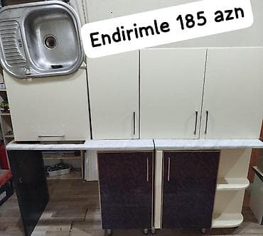 Metbex mebeli olcu 2 metr uzerinde moyka verilir qiymet 185 azn
