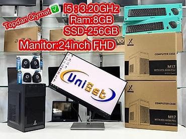 noutbuklar kreditle satisi: Masaüstü kompüter Şəhər: Bakı Çatdırılma?: Bəli UniSet Electronic🏪 — 3