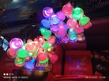 Mücrülər: Yolka işıqları şüşəli xrustal Hörmətli müştərilərimiz yeni madel — 11