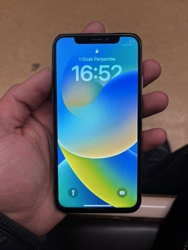 ayfon 14 qiyməti: IPhone X, Ağ, Qırıq — 2