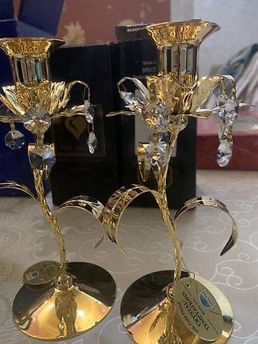 ritual şamlar: QUTUDA İŞLƏNMƏMİŞ‼️‼️‼️ Crystal Temptations şamdan dəsti - Brend — 3