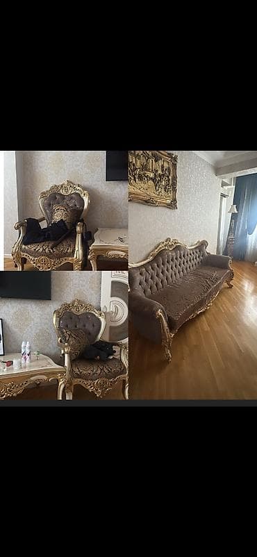 ✅divan 2 kreslo ve jurnalni 780 manata satılır Baha alinib Azadliq