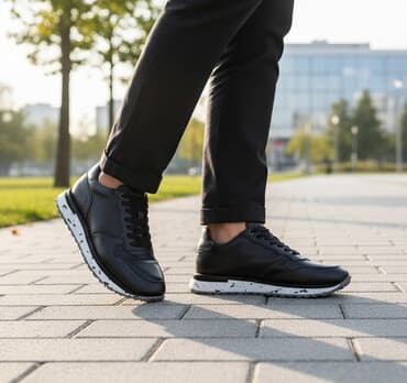 krosovka: Ayaqqabı Derimod brendi, ölçü (42),teze karopkada,temiz deri, qiymət — 1