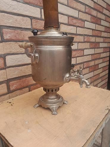 Семена: Б/у Дровяной Самовар, 5 л, Самовывоз — 4