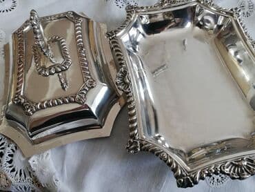 mis samovarlar: Boşqab, 1900 il, Mis — 5