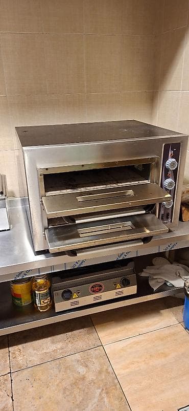 Professional sobalar: Elektrik soba, Pizza, 2 mərtəbəli, İşlənmiş — 2