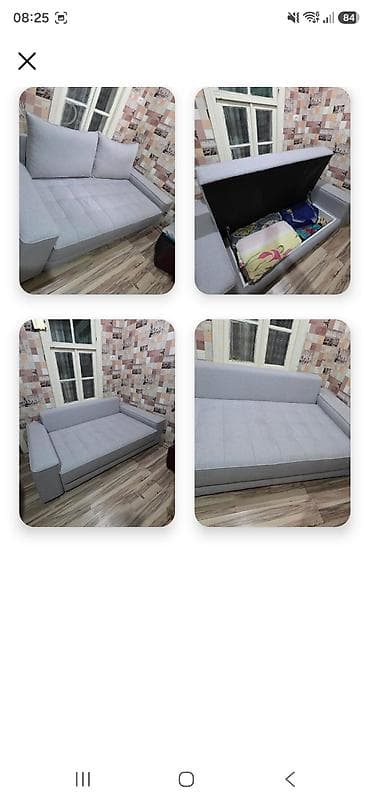 Çevrilən divan – açılıb-yığılan, yataq funksiyalı, anbarlı - Rəng