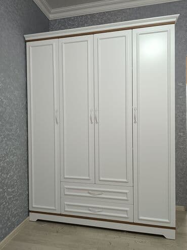 dolab dəhliz: Düz dolab, Yataq otağı üçün, Paltar üçün, Açılan, Quraşdırıla bilən, 4 qapılı — 1