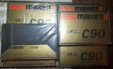 kaset: Raritet açılmamış kasetlər. Yaponiyanın və Almaniyanındır. 30 ədəd — 3