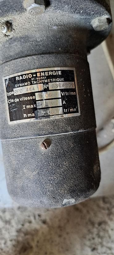 baklar ve cenler: Radio-Energie (Massy, Fransa) dinamo taximetrik modul – REO 444 — 1