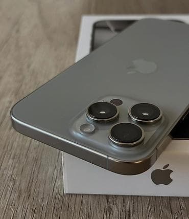 apple iphone 10: IPhone 16 Pro, Natural Titanium, Simsiz şarj — 1