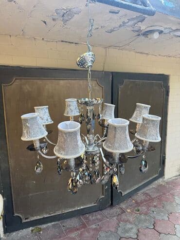çılçıraqlar sederek: Çılçıraq, 8 lampa, Metal — 2