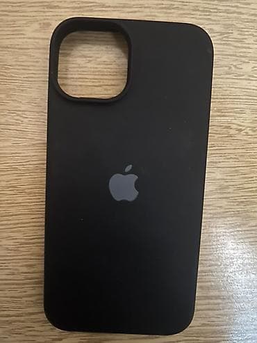 Məhsul: iPhone üçün orijinal tip qara silikon üzlük - Material