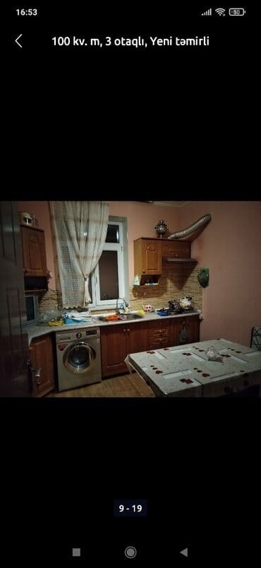 agdas heyet evləri: 3 комнаты, 100 м², Нет кредита, Свежий ремонт — 9