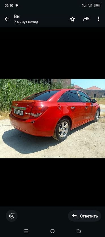 daewoo nexia 2018: Chevrolet Cruze LT sedan - Kuzov: 4 qapılı sedan, parlaq qırmızı rəng — 5