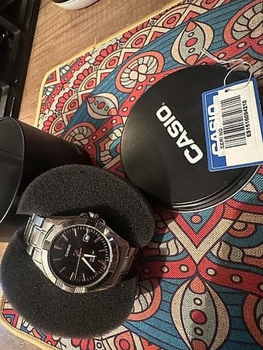 sensor saatlar: Qol saatı, Casio, rəng - Gümüşü — 1