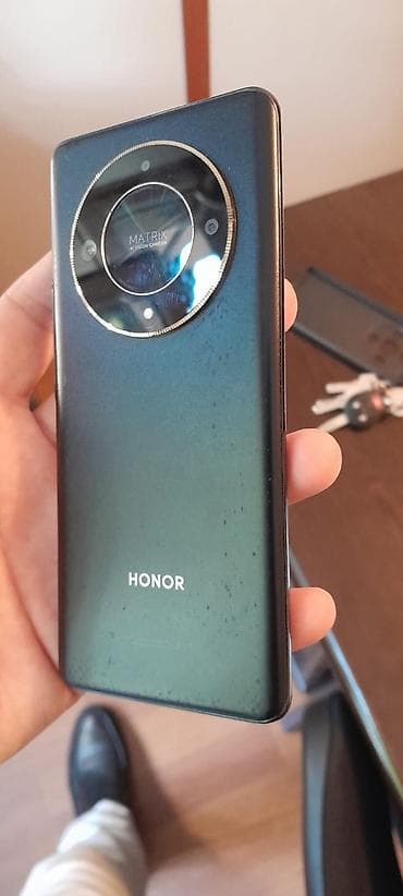 telefon adapteri: Honor X9 5G, 256 GB, rəng - Qara, Sensor, Barmaq izi, İki sim kartlı — 4