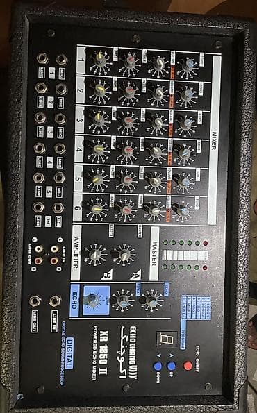 gitara akustik: Echo Chang (UT) XR 1850 II – Powered Echo Mixer - 5 kanallı — 1