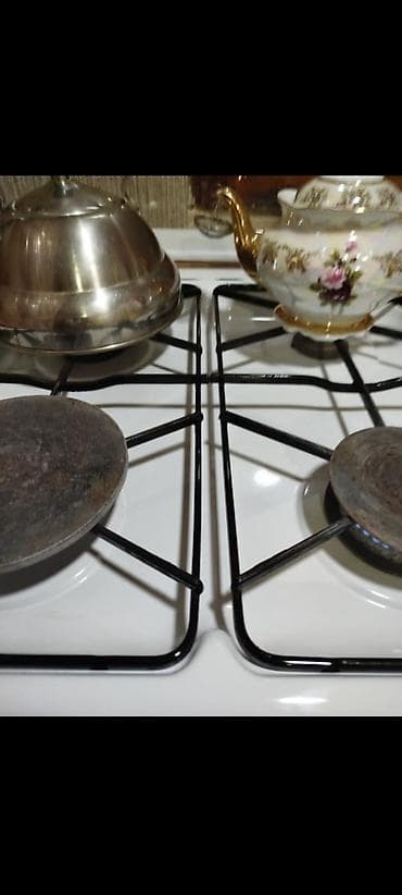 efba soba: Qaz sobası və plitə - 4 gözlü qaz plitəsi: emaye səth, möhkəm metal — 3