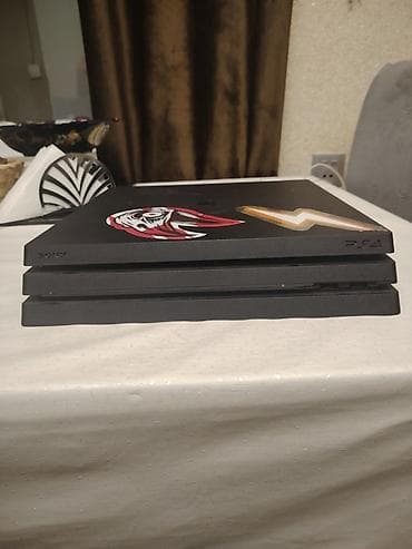 playstation 4 pro kreditle: Playstation 4 pro 1tb HDR 4K, kabel pult oyunlarla birgə verilir, Heç — 4